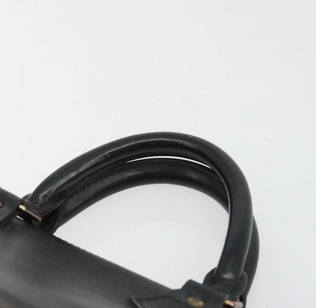 Louis Vuitton Sac Triangle Black Epi
