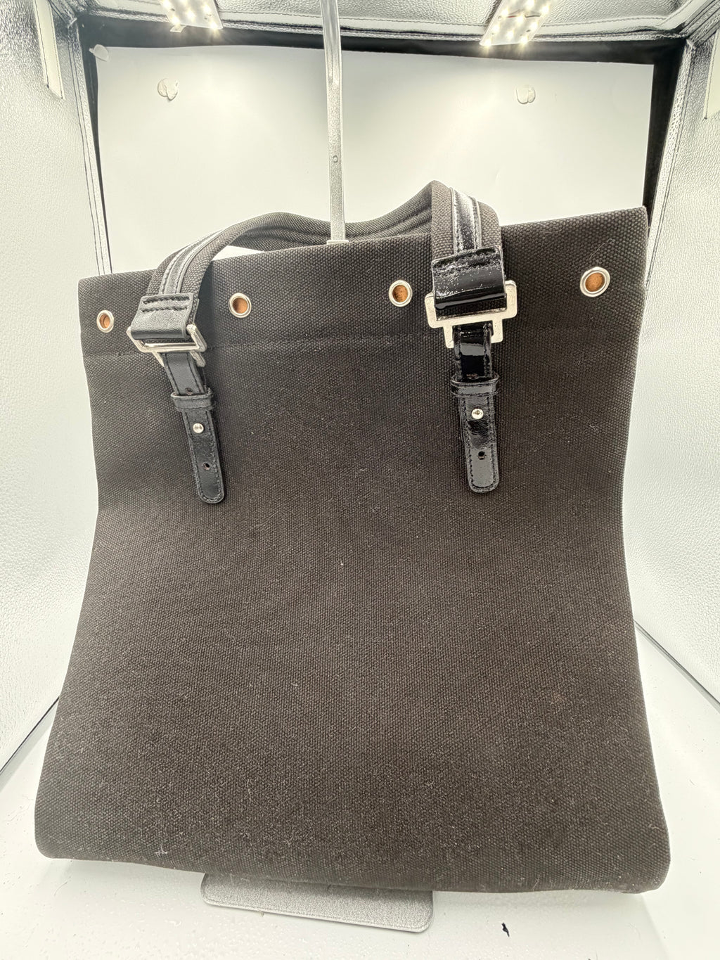 Saint Laurent YSL Canvas Tote Bag