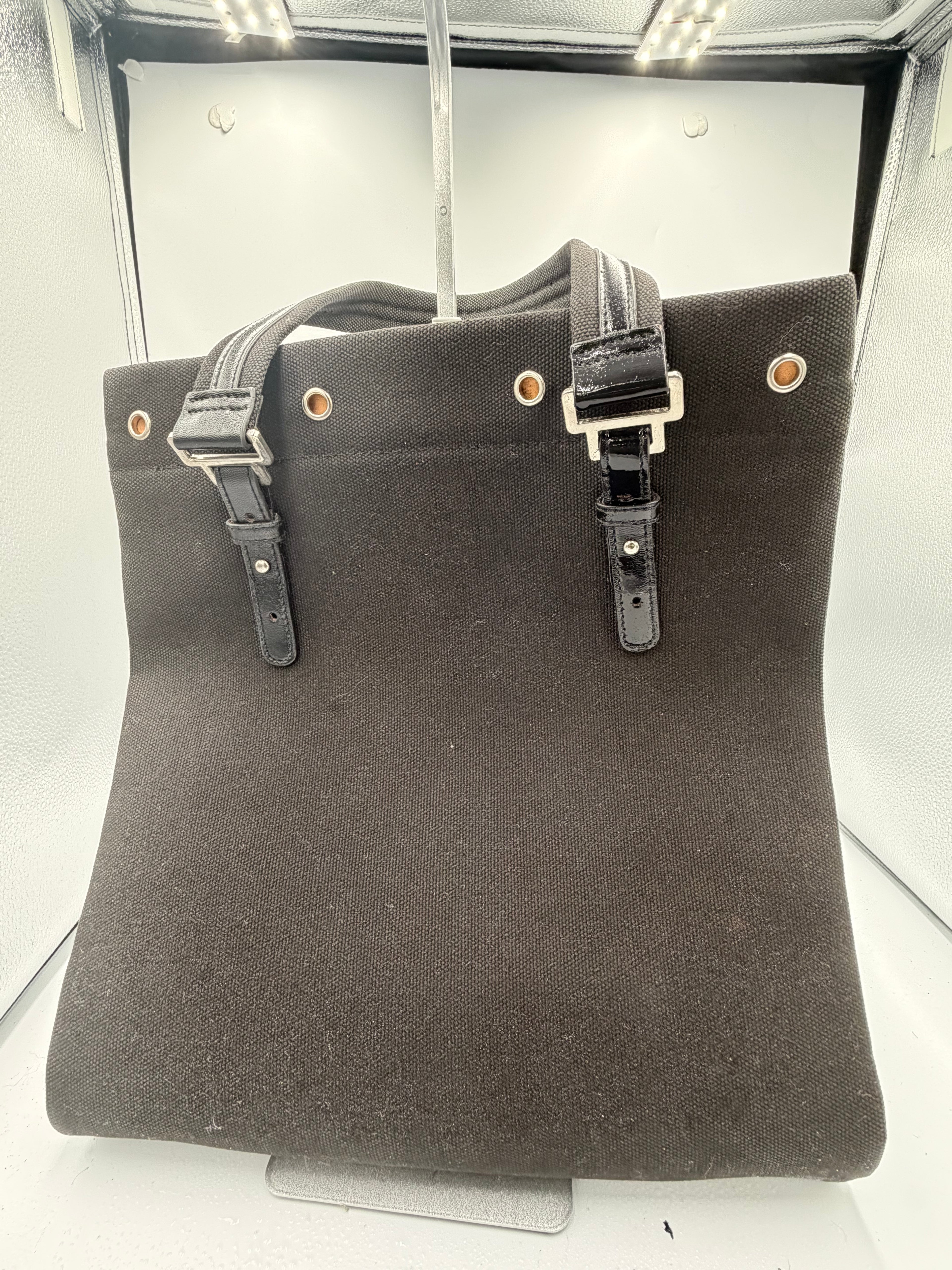 Saint Laurent YSL Canvas Tote Bag