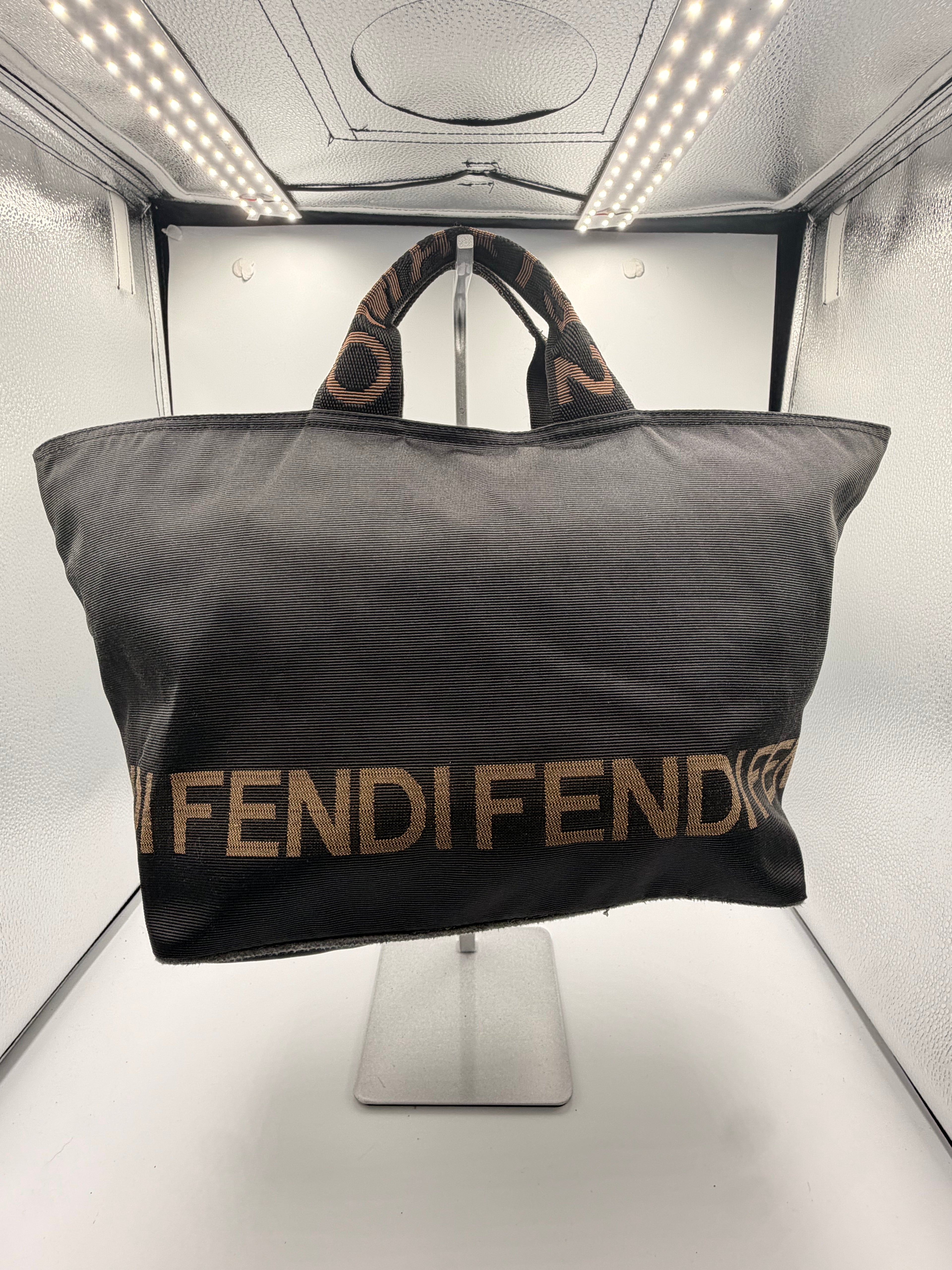 Fendi Logo Tote