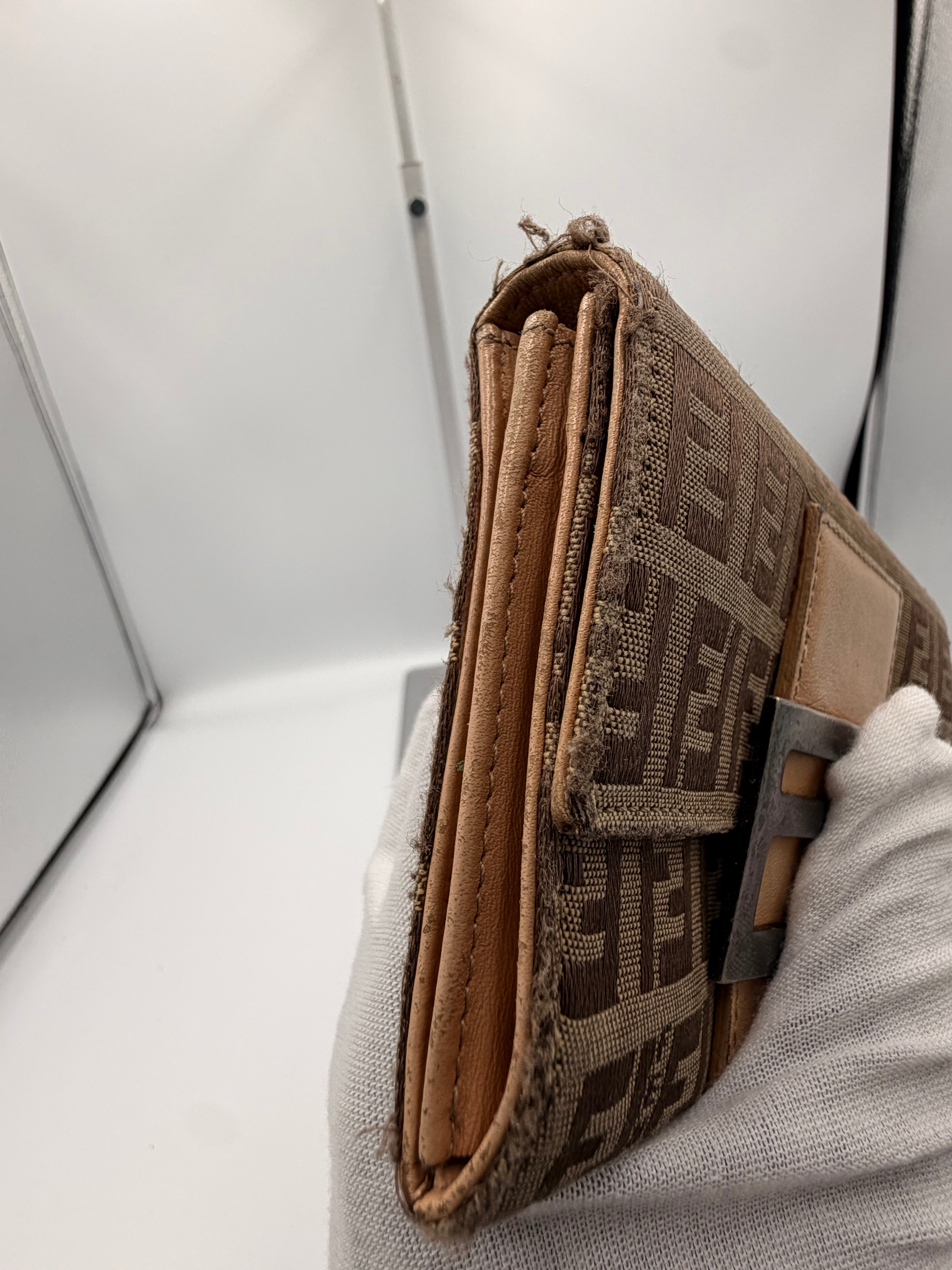 Fendi Zucca FF Continental Wallet