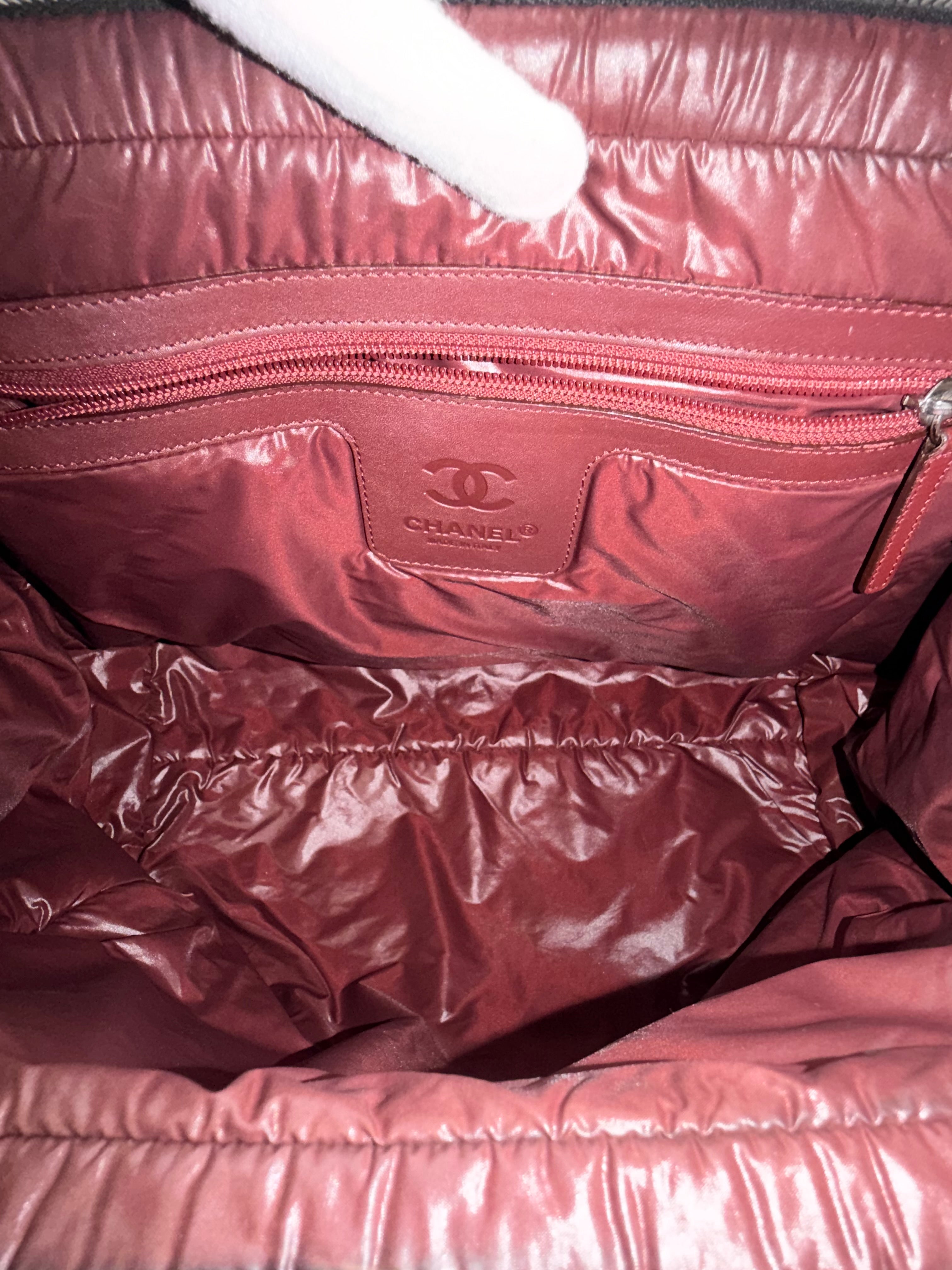 Chanel Quilted Coco Cocoon Boston Bag