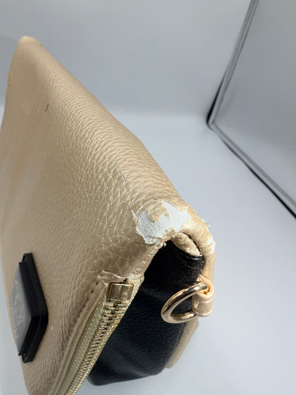 Versace Parfums Crossbody / Clutch Bag – Gold & Black