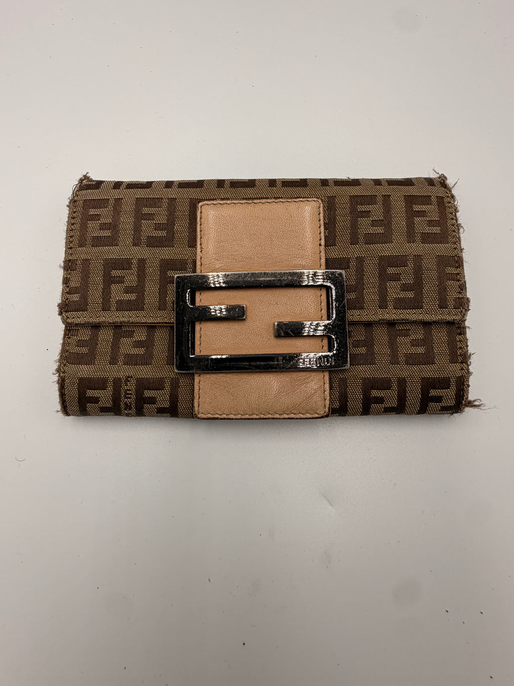 Fendi Zucca FF Continental Wallet