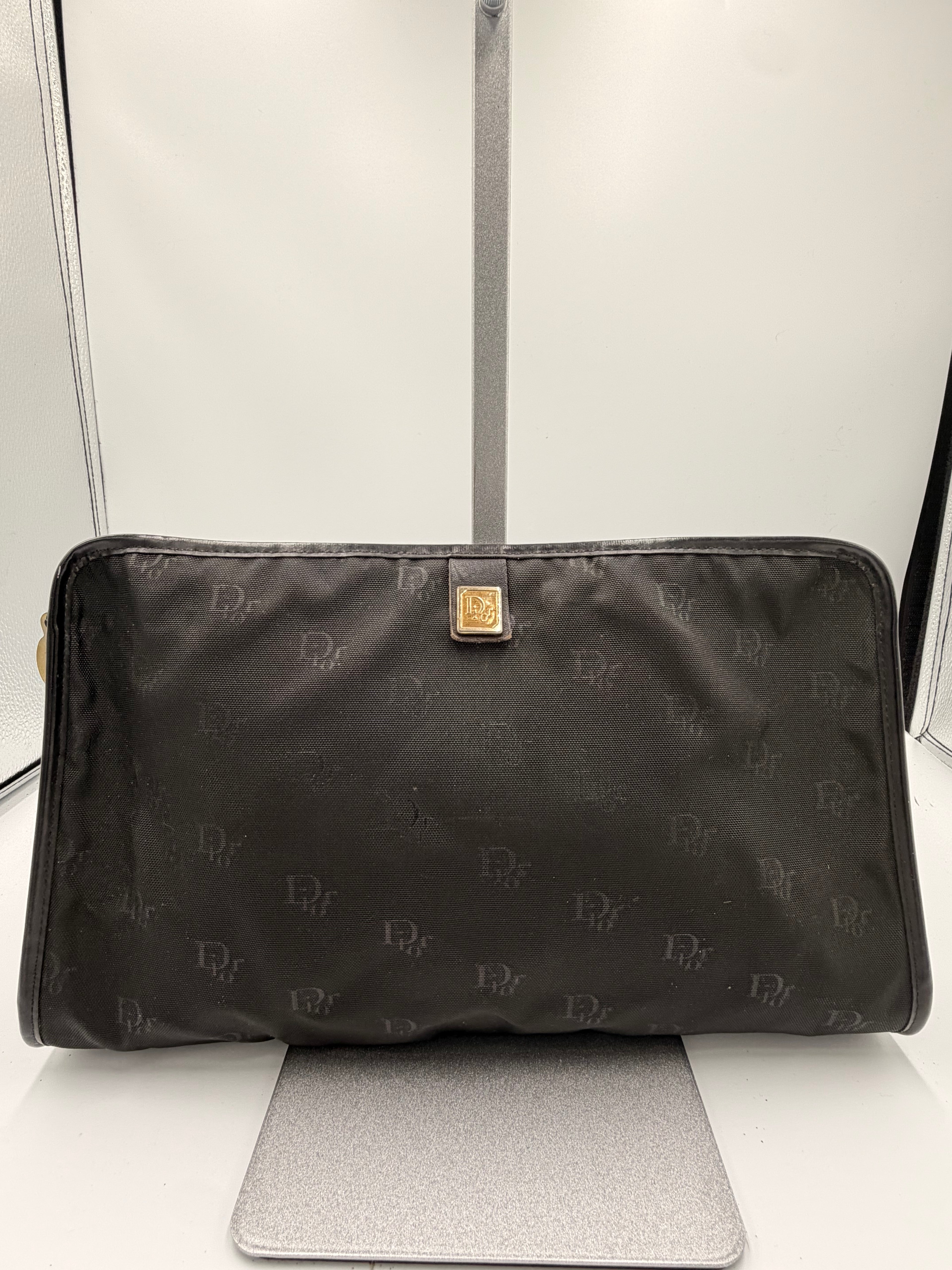 Christian Dior Monogram Travel Cosmetic Pouch / Clutch