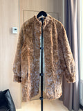 Vintage Tan Persian Lamb Fur Coat - Small- 025