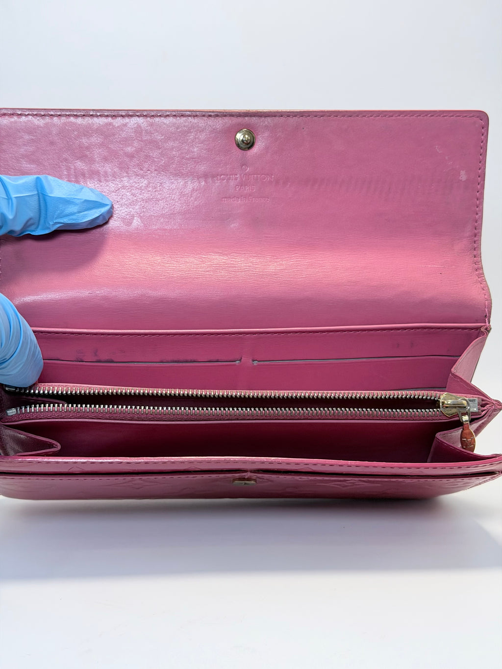 Louis Vuitton Vernis Pink Wallet