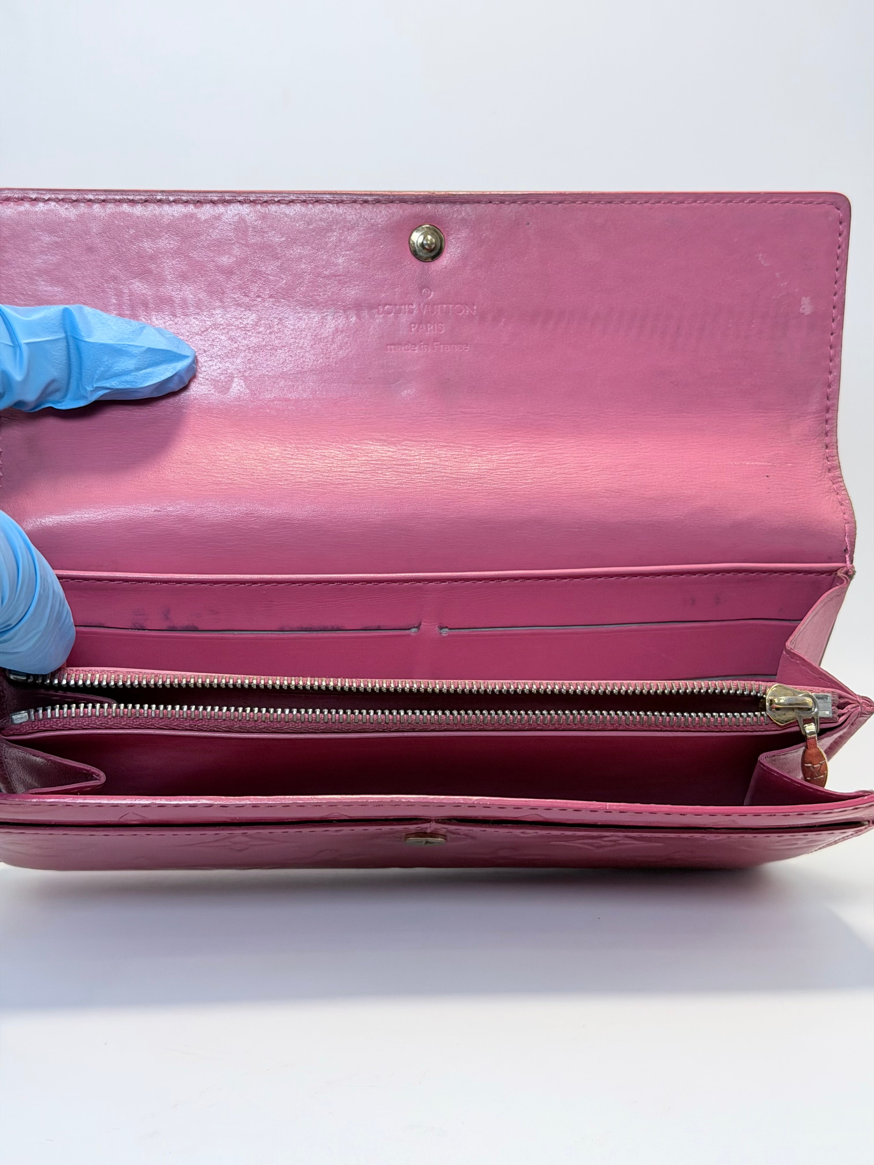 Louis Vuitton Vernis Pink Wallet