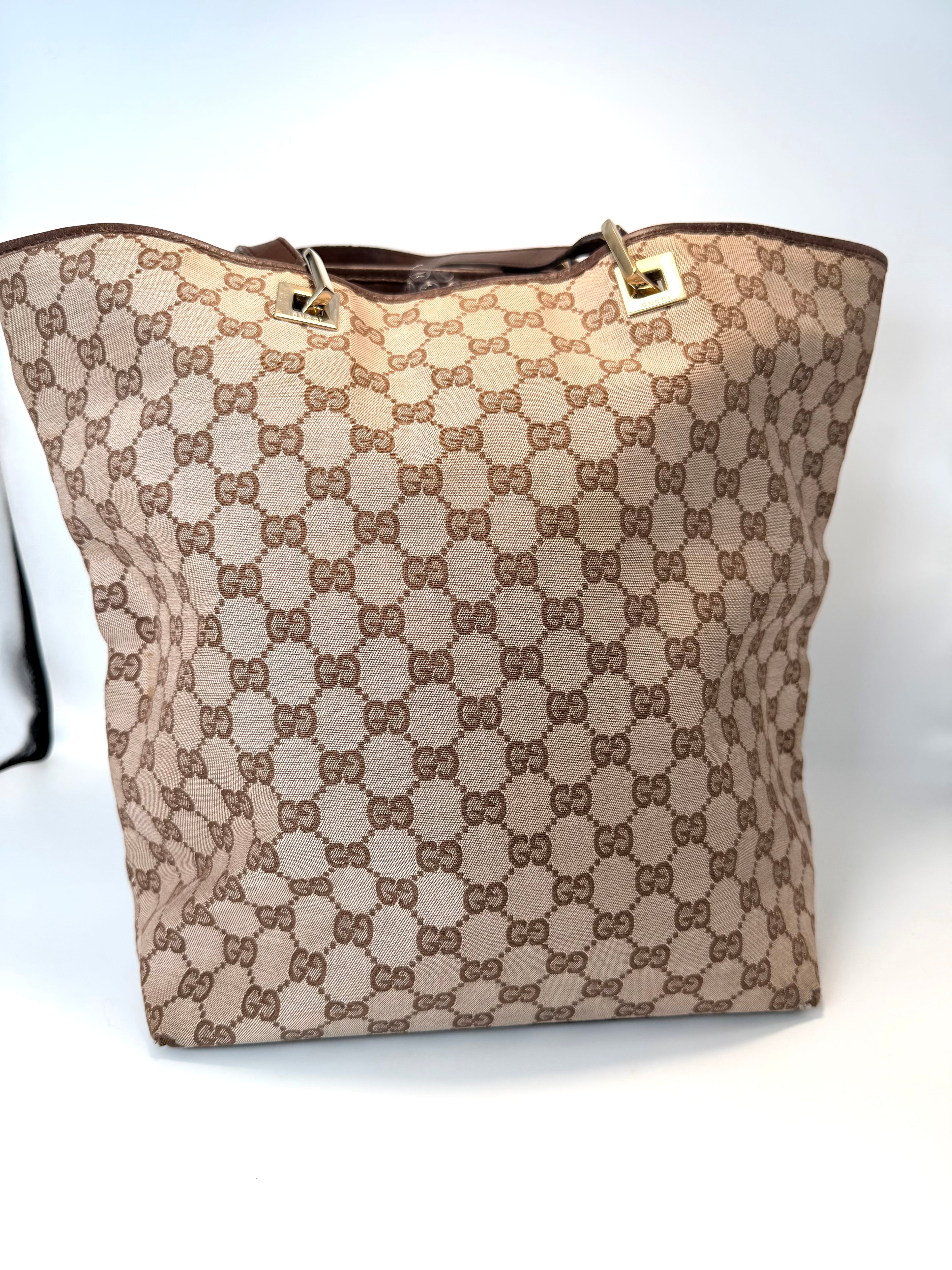 Brown Gucci GG Tote