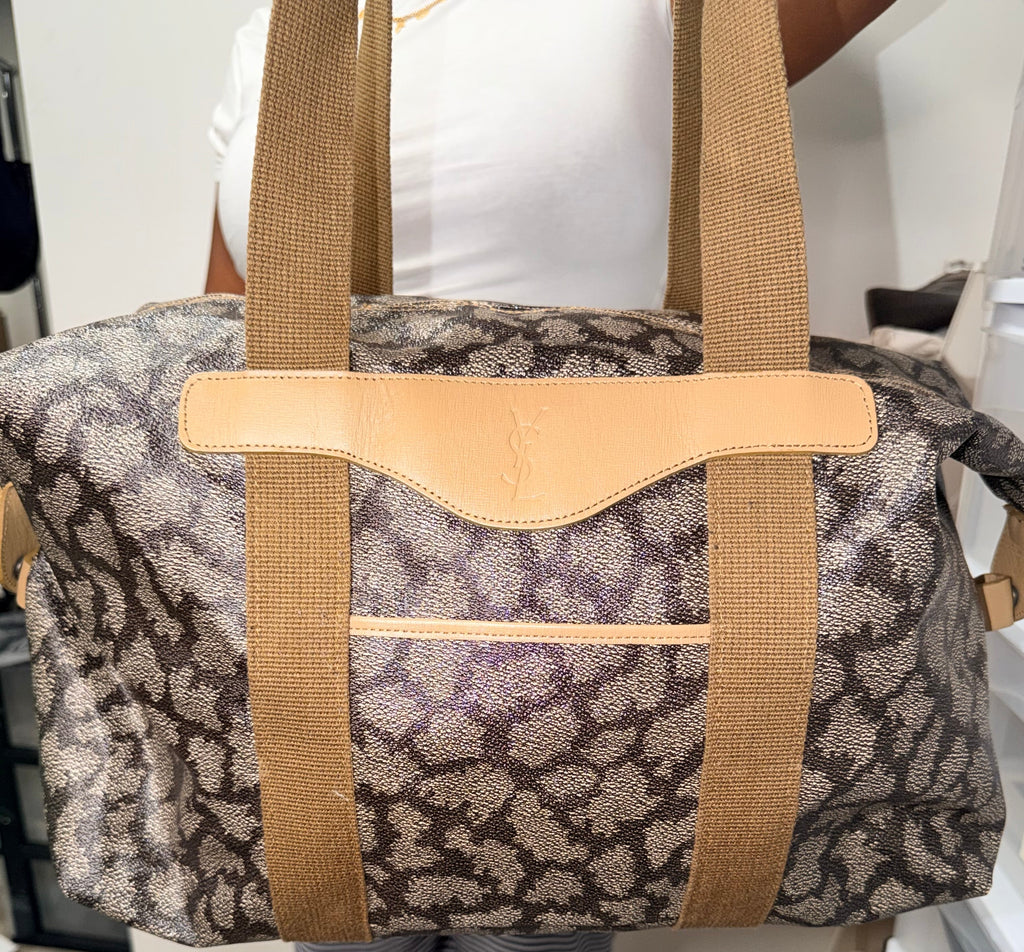 YSL Monogram Duffle / Travel Bag