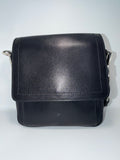 Salvatore Ferragamo Black Leather Crossbody Bag