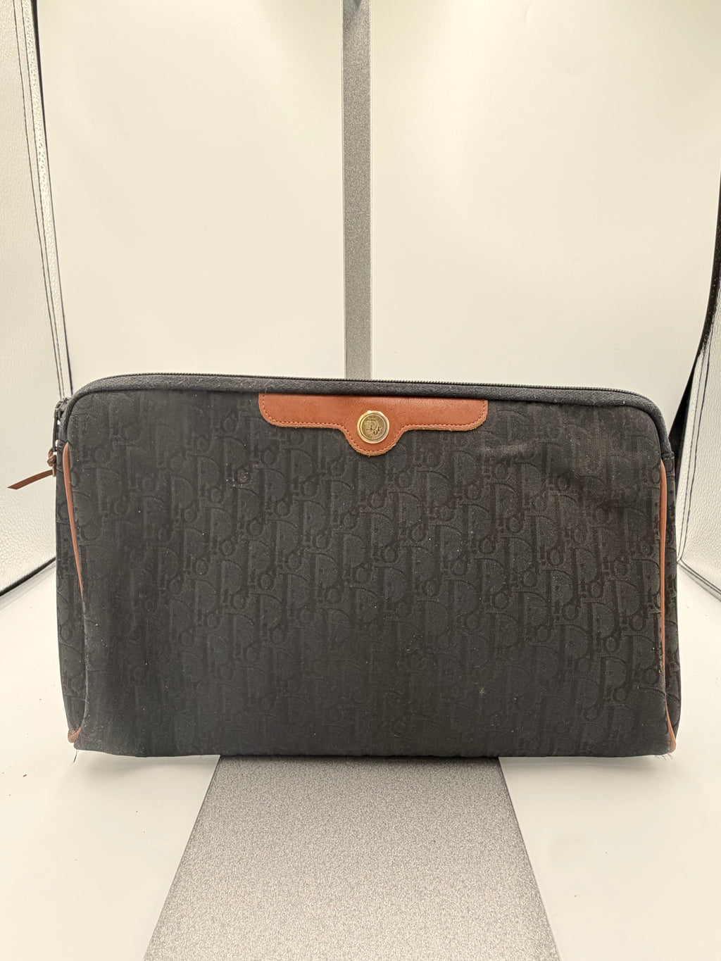 Christian Dior Monogram Cosmetic Bag / Clutch