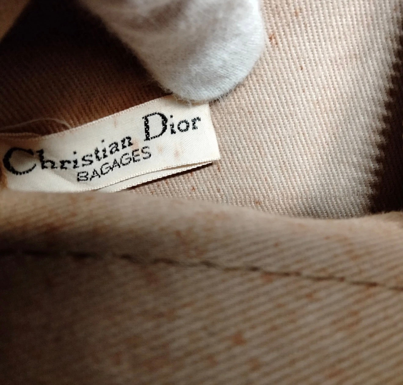 Christian Dior Trotter Boston Bag – Navy