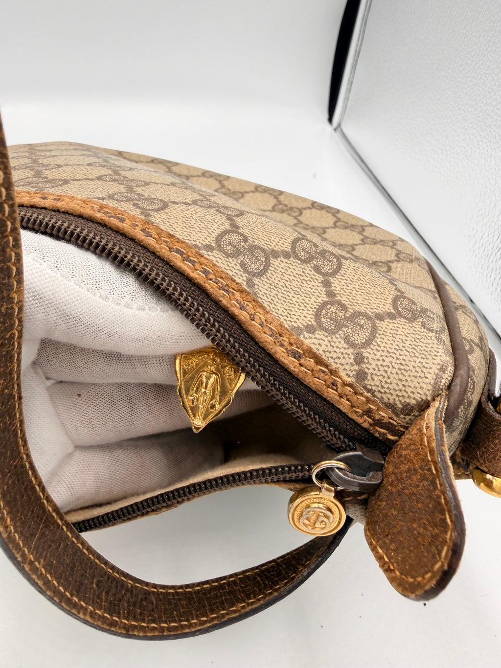 Gucci GG Supreme Web Crossbody Bag