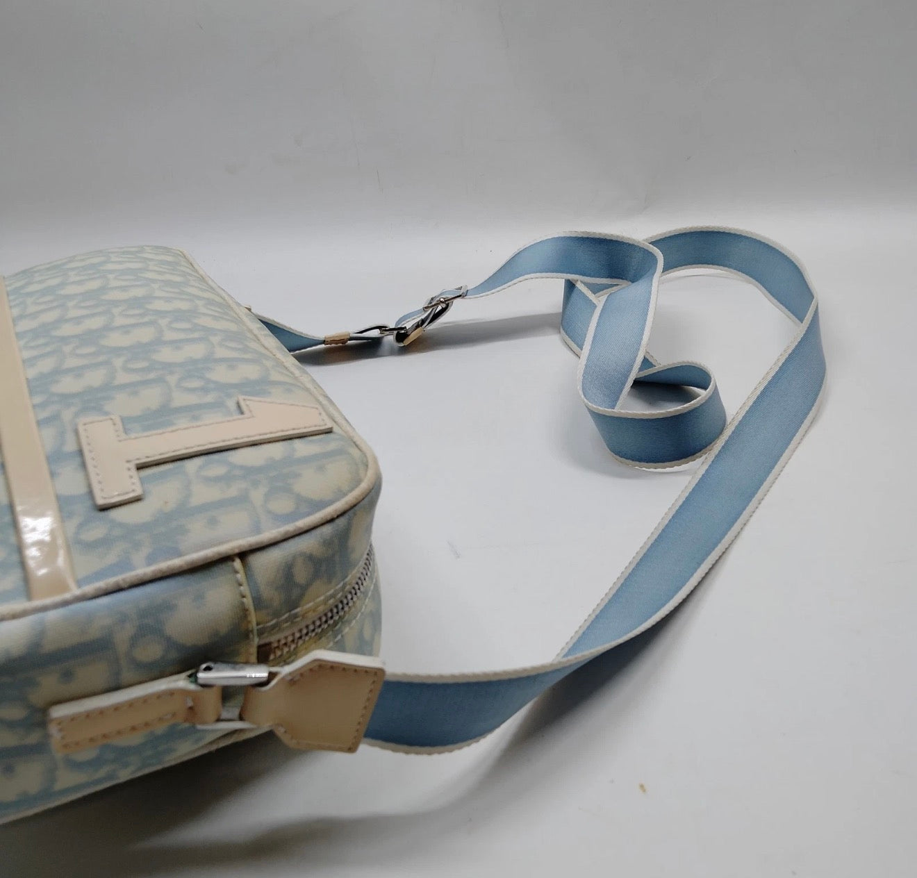 Christian Dior Blue Trotter “1” Shoulder Bag