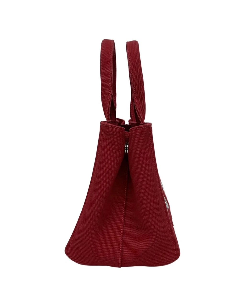 Prada Canapa Red Tote Bag