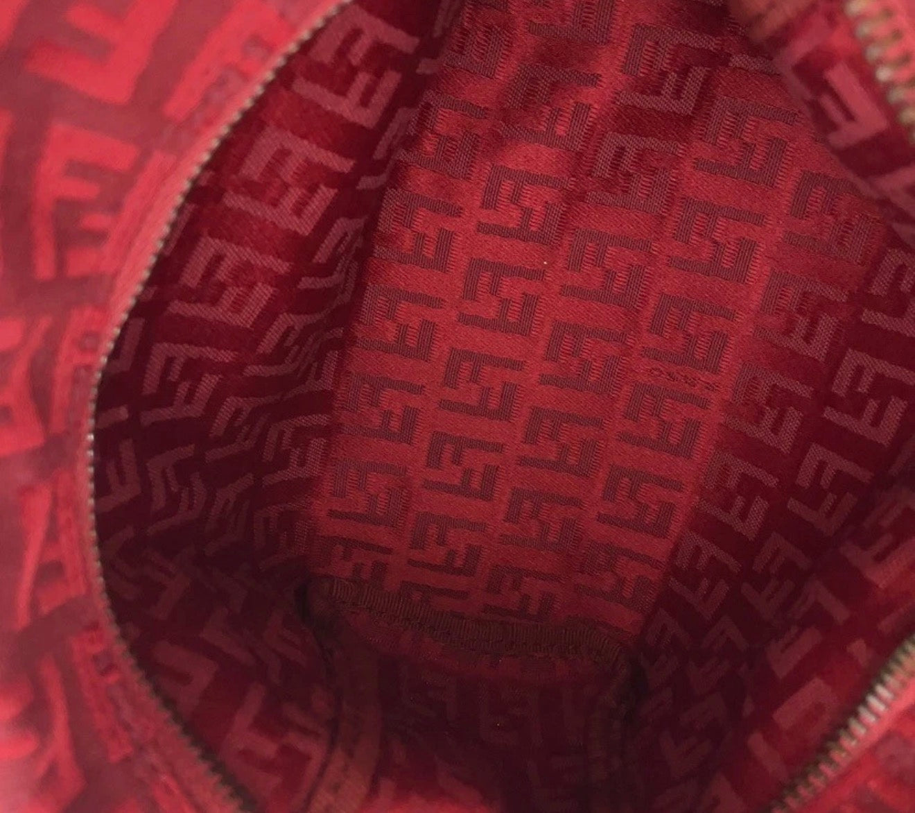 Fendi Zucca Mini Bag – Red