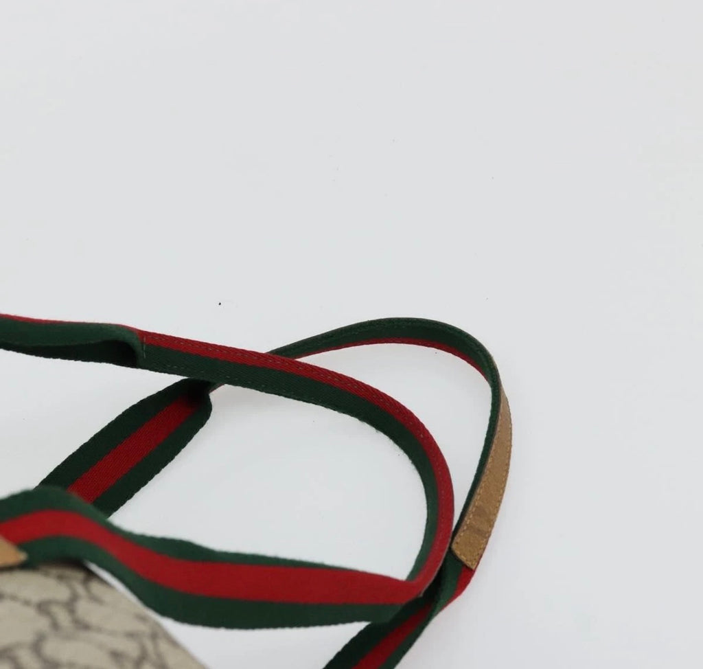 Gucci Plus GG Supreme Web Duffle Tote