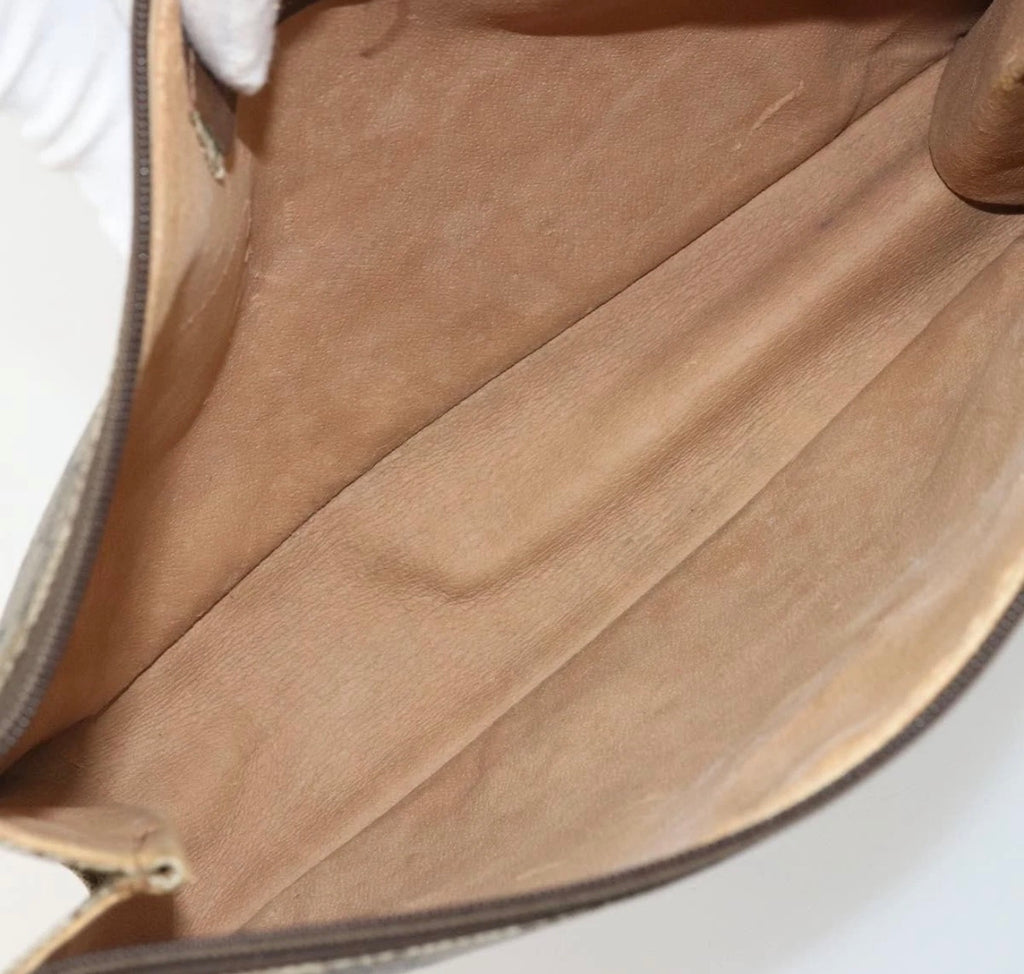 Gucci GG Supreme Monogram Clutch / Portfolio Bag