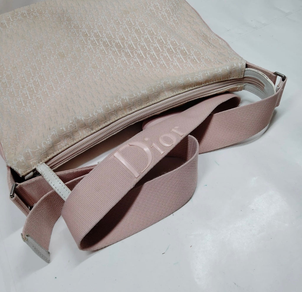Christian Dior Pink Trotter Shoulder Bag