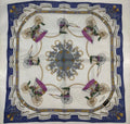 Celine Vintage Celine Paris Cotton Scarf – Carriage Motif (with tags)