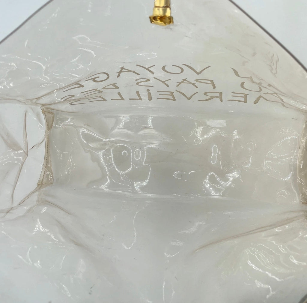 Hermès Kelly “Un Voyage au Pays des Merveilles” Clear Vinyl Tote