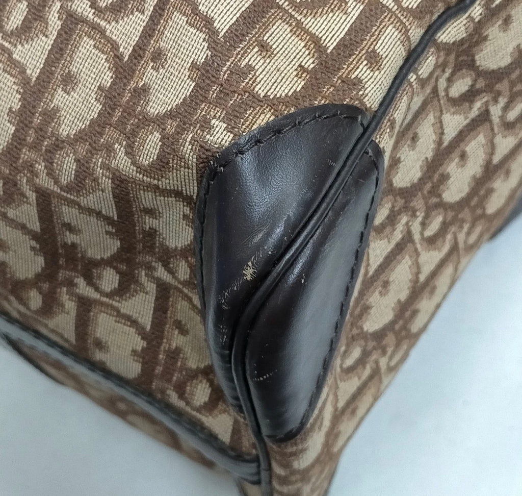 Christian Dior Vintage Oblique Boston