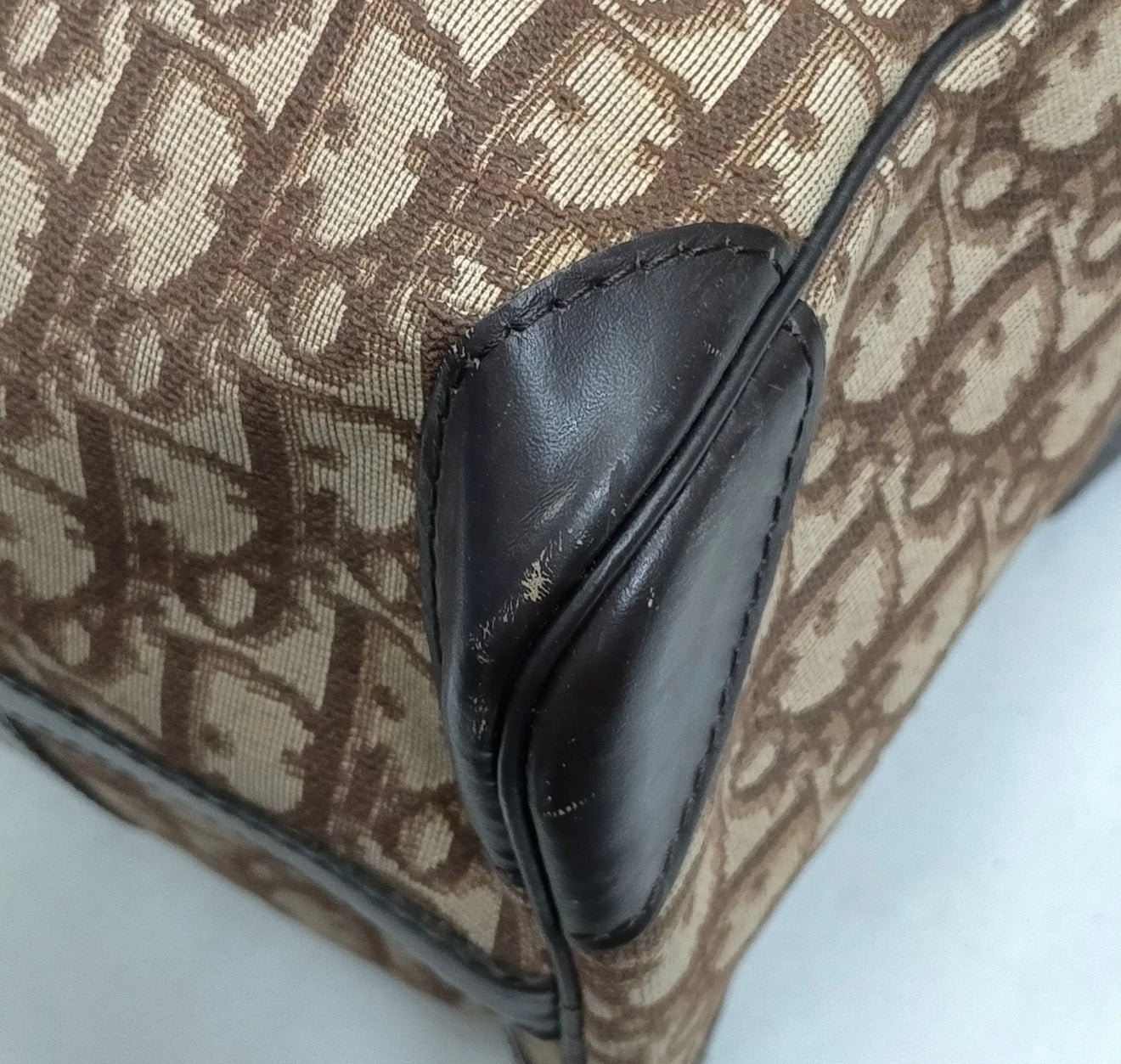 Christian Dior Vintage Oblique Boston