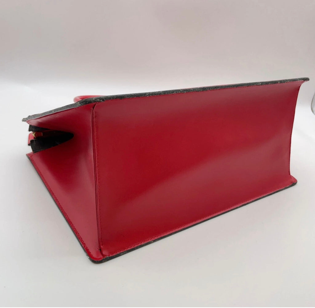 Louis Vuitton Epi Leather Riviera Handbag – Red