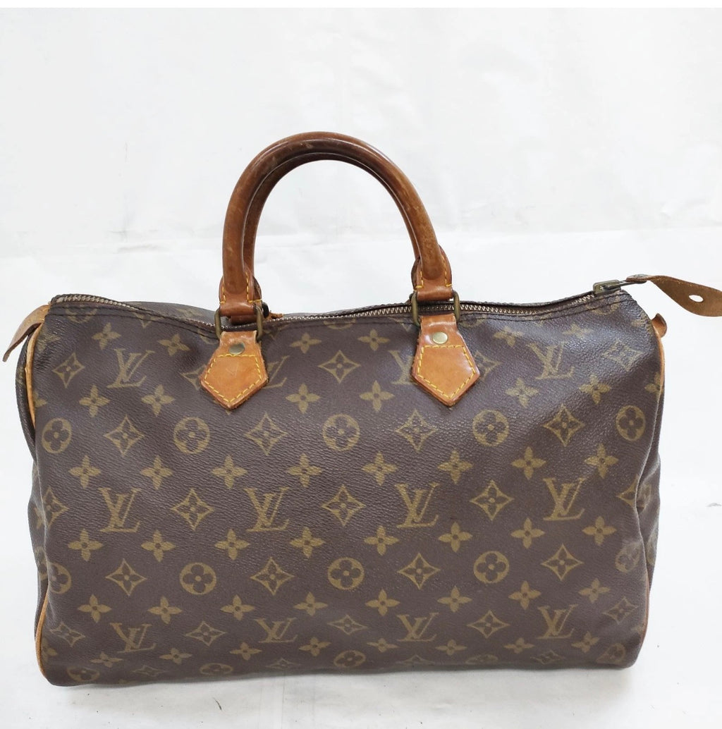 Vintage Louis Vuitton Speedy 35 – Monogram Canvas (with Lock and Key)
