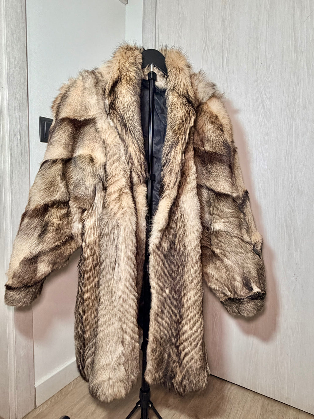 Vintage Fox Fur Coat – XXL