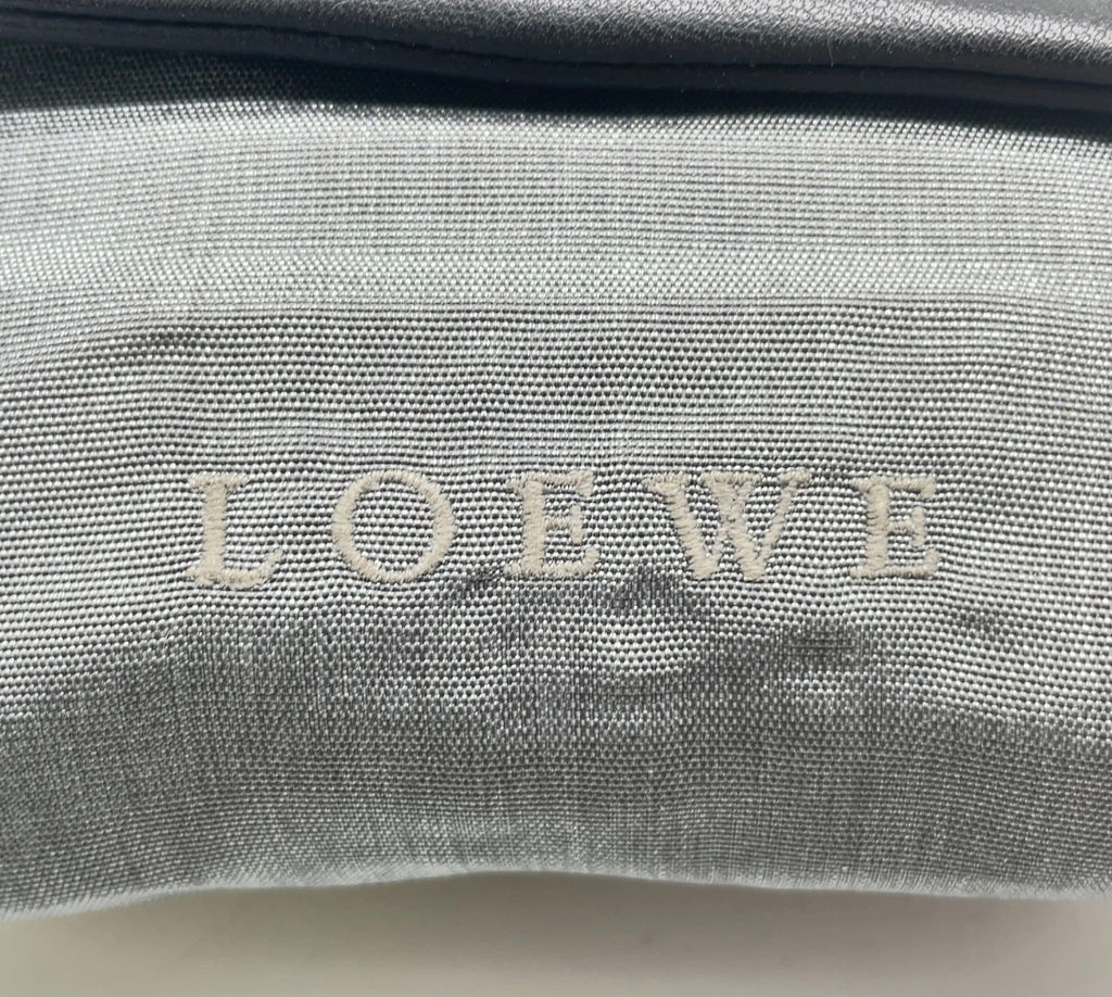 Loewe Leather Belt Bag – Black / Grey