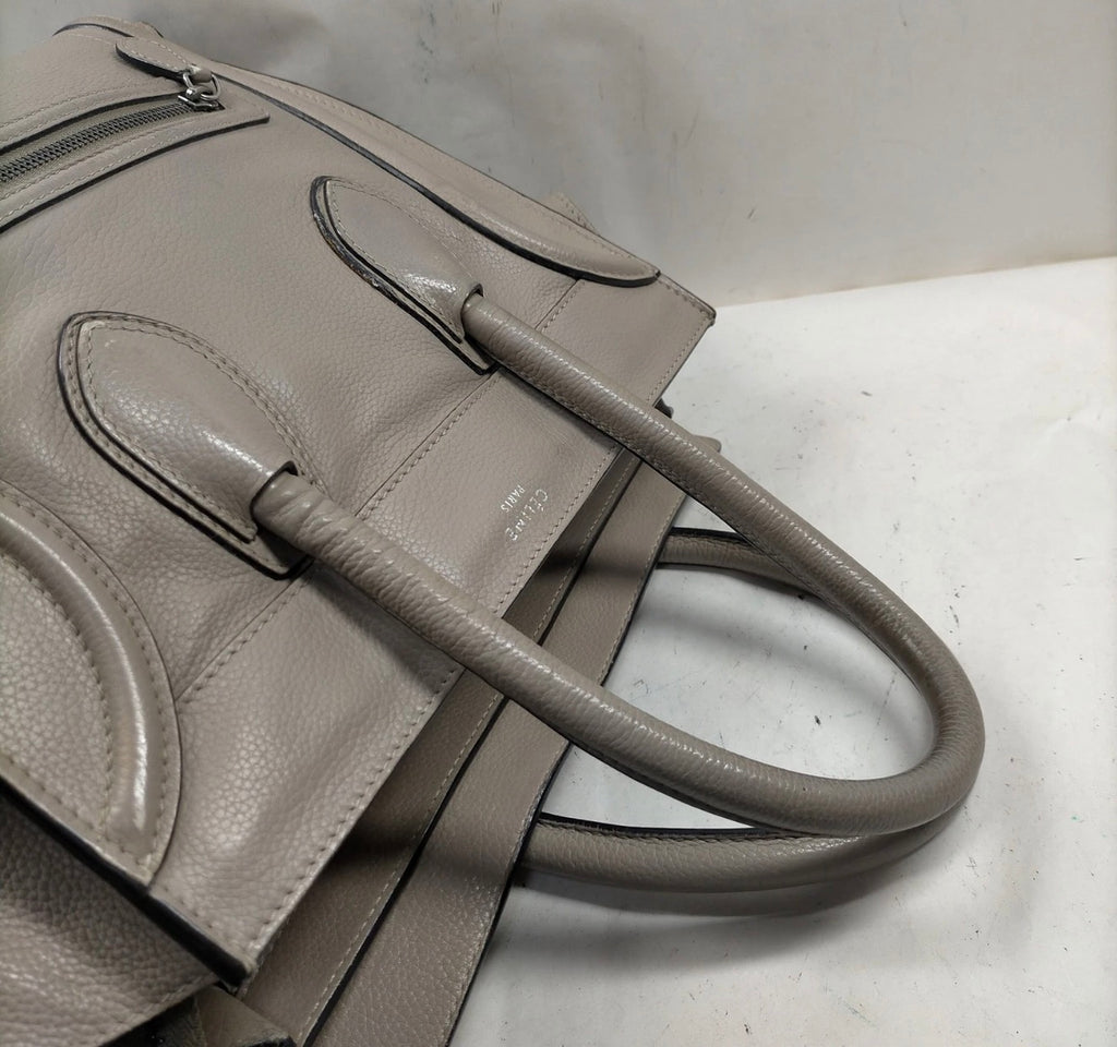 Celine Luggage Tote –Light Taupe Leather