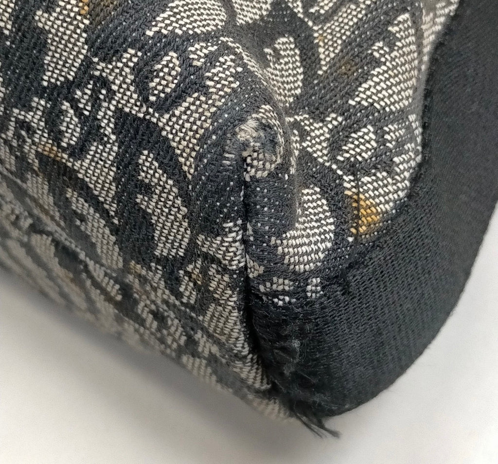 Christian Dior Trotter Messenger Bag (Black/Grey)
