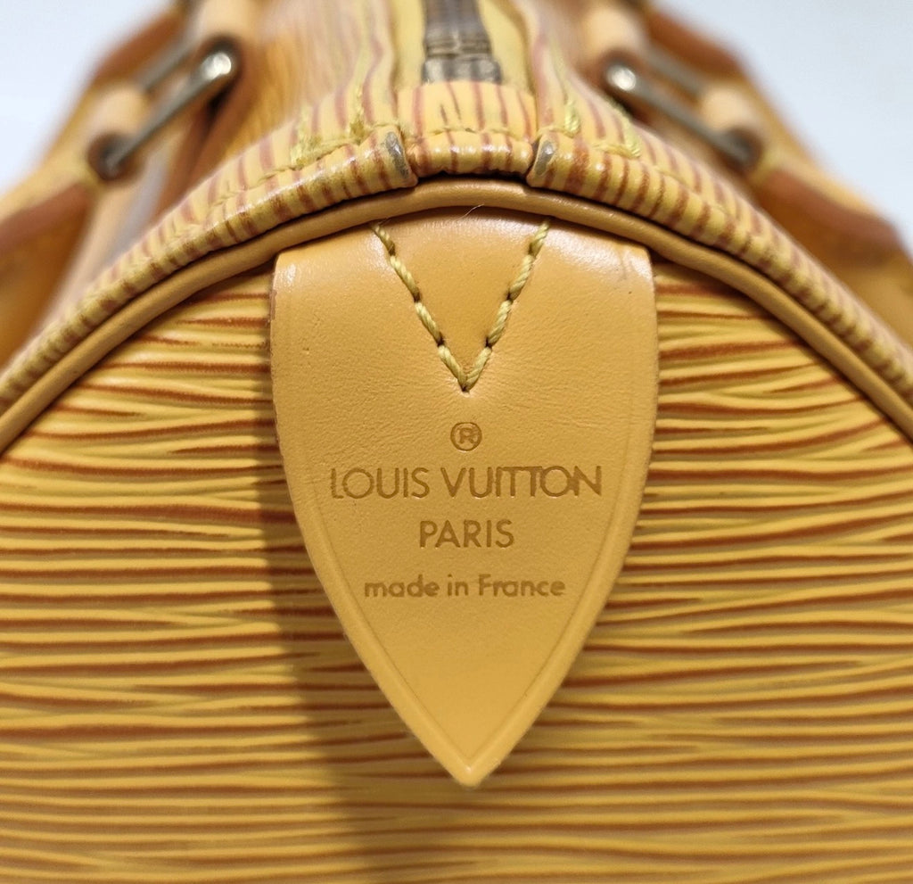 Louis Vuitton Epi Leather Speedy 25 – Yellow