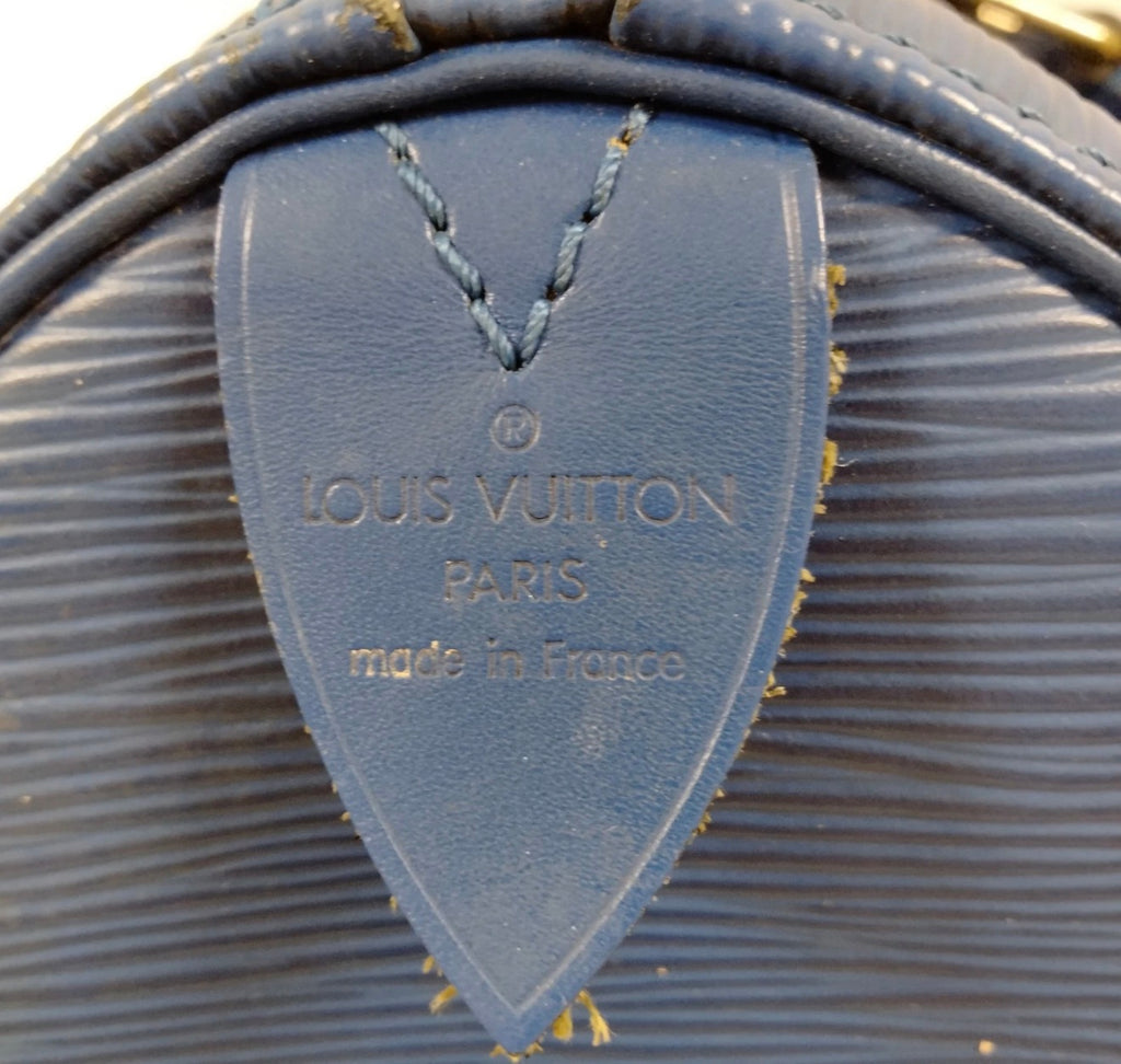Louis Vuitton Epi Speedy 25 – Toledo Blue