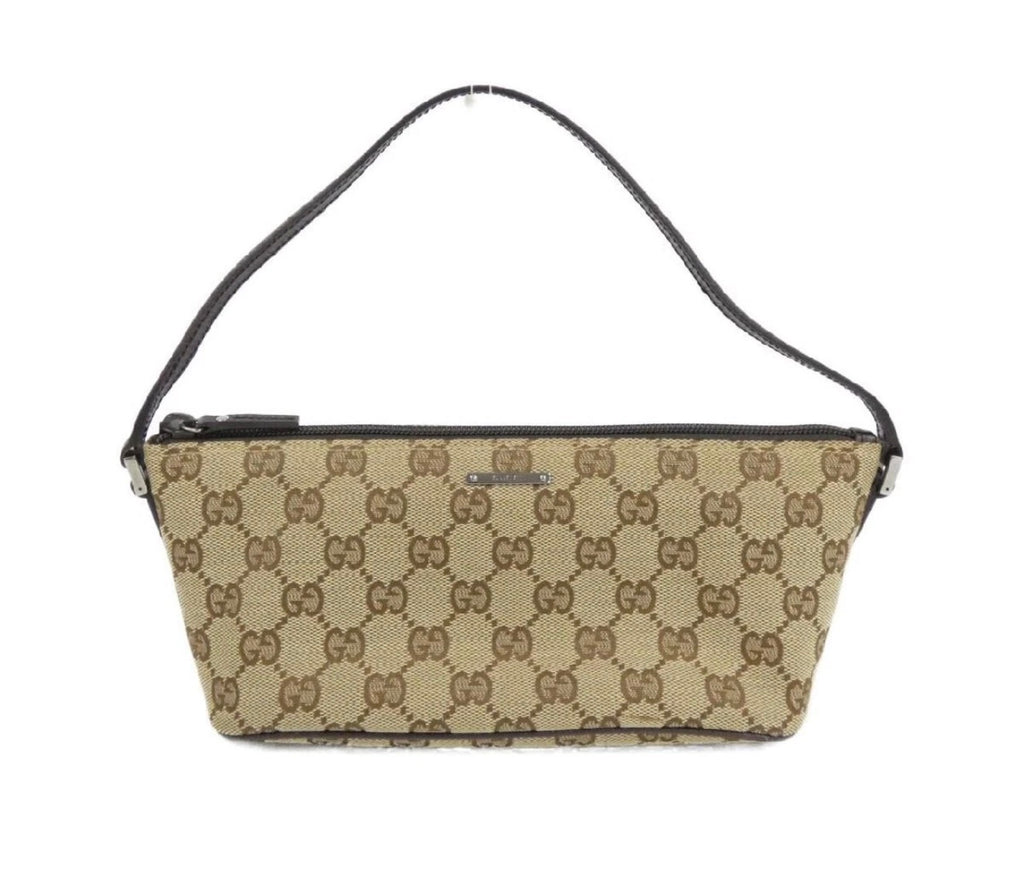 Gucci GG Canvas Mini Pouchette Bag