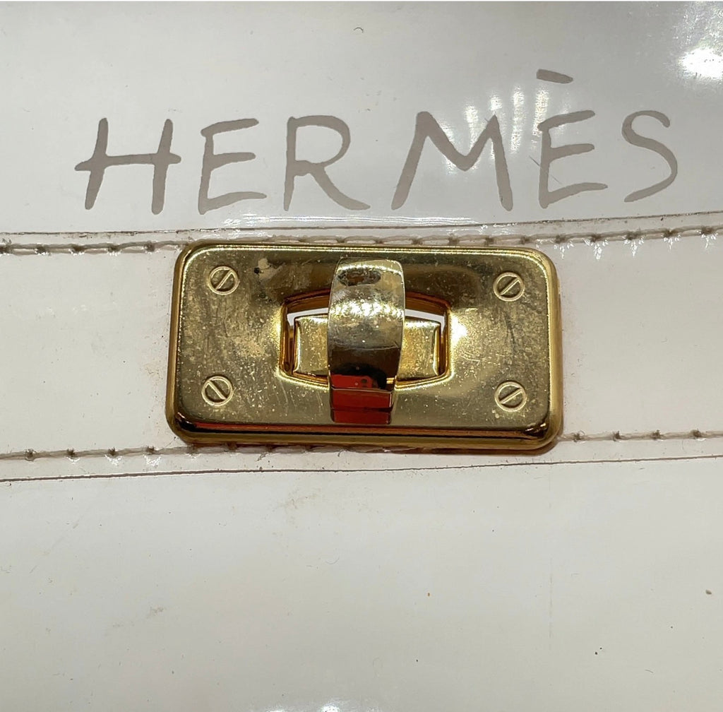 Hermès Kelly “Un Voyage au Pays des Merveilles” Clear Vinyl Tote