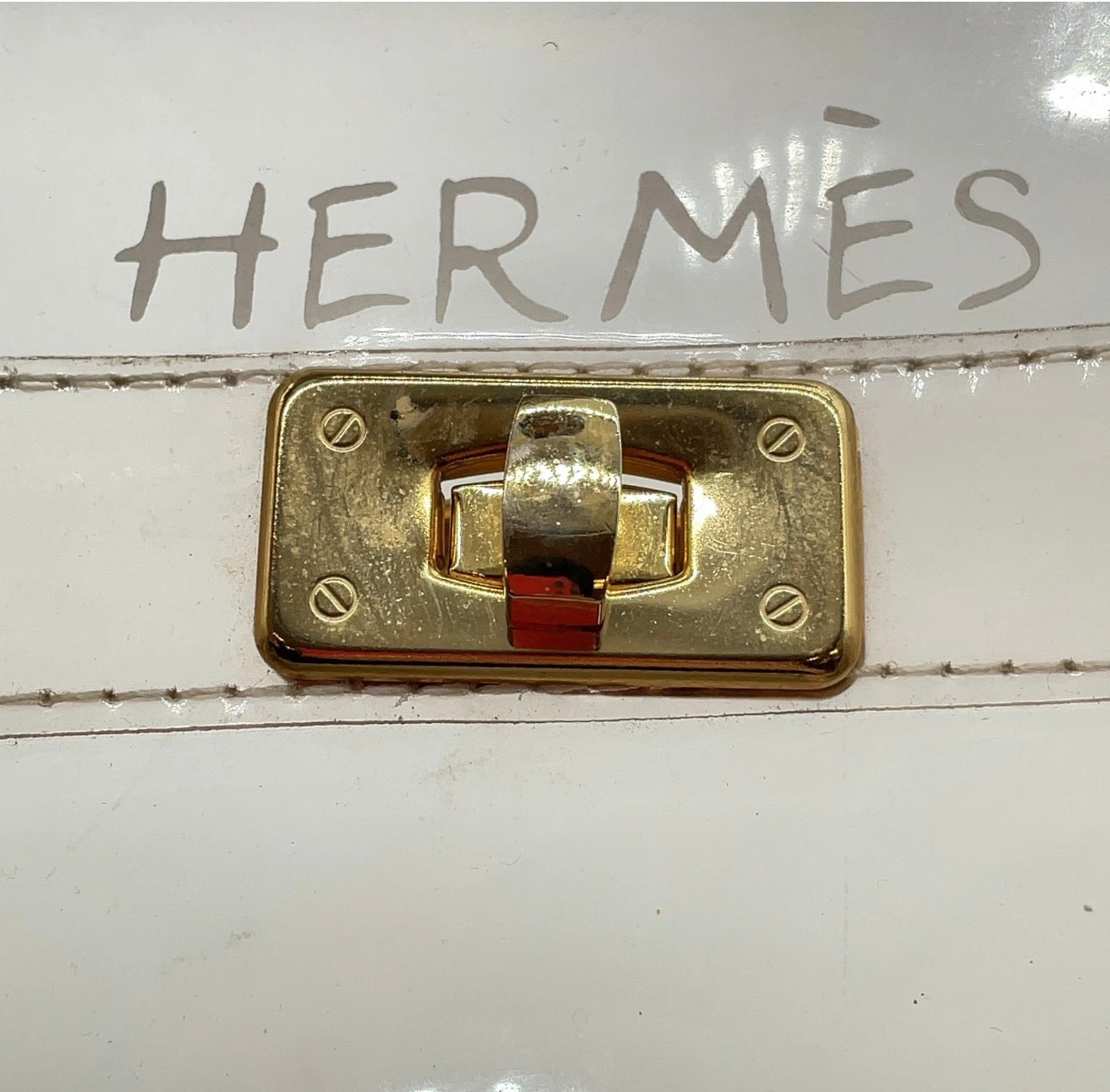 Hermès Kelly “Un Voyage au Pays des Merveilles” Clear Vinyl Tote