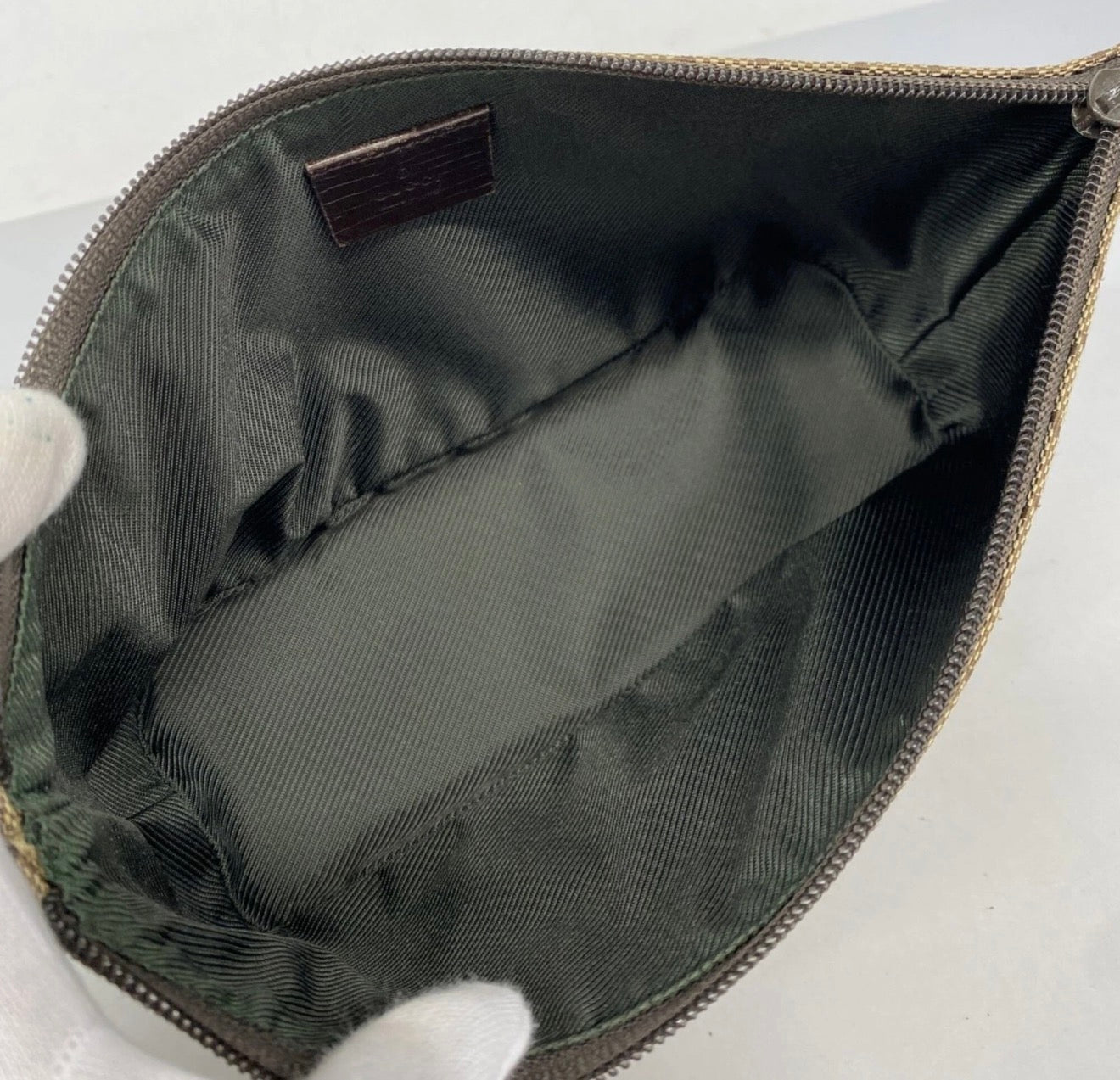 Gucci GG Canvas Mini Pouchette Bag