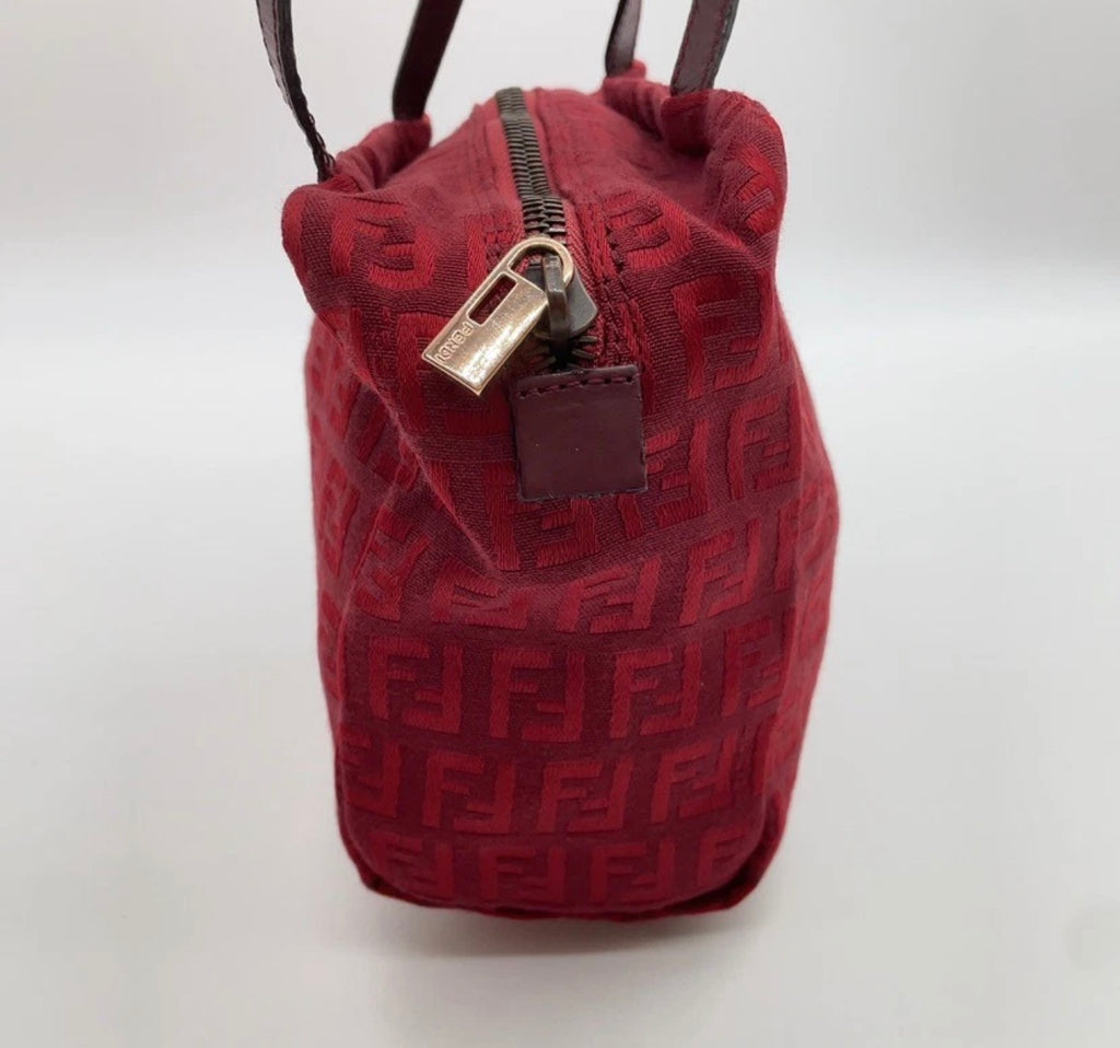 Fendi Zucca Mini Bag – Red