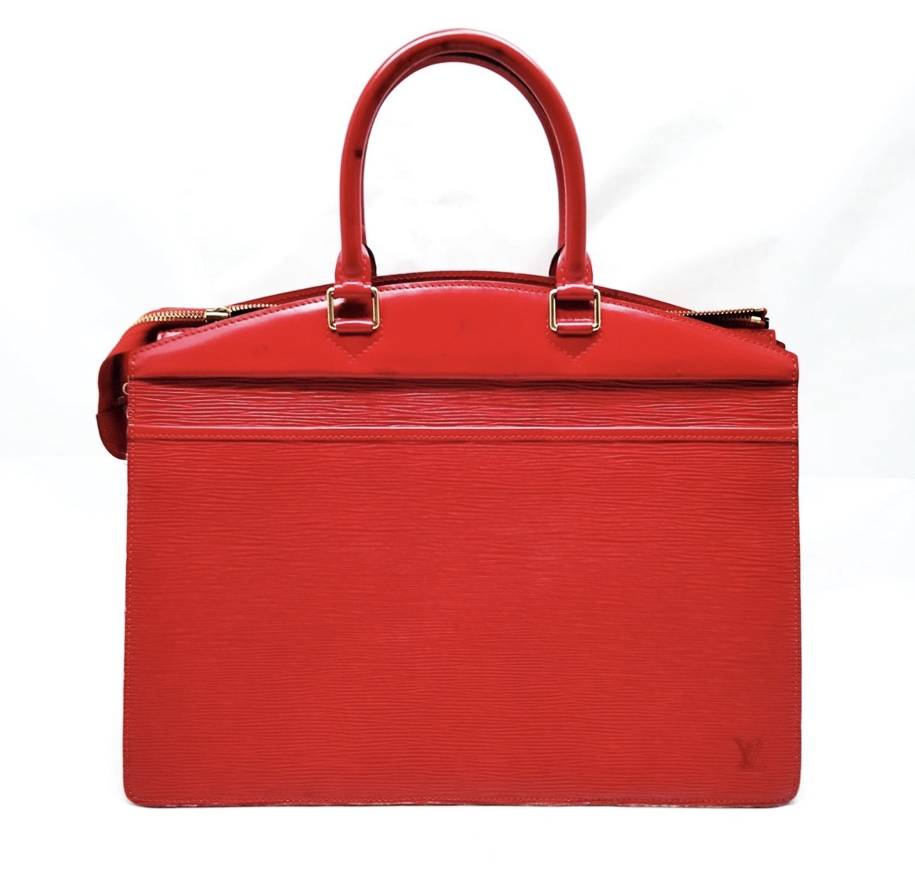 Louis Vuitton Epi Leather Riviera Handbag – Red