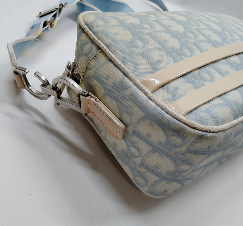 Christian Dior Blue Trotter “1” Shoulder Bag