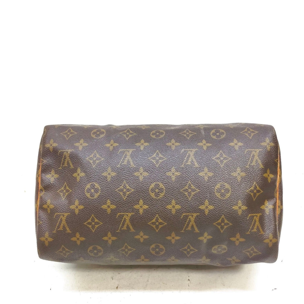 Louis Vuitton Monogram Speedy 30 with Lock and key