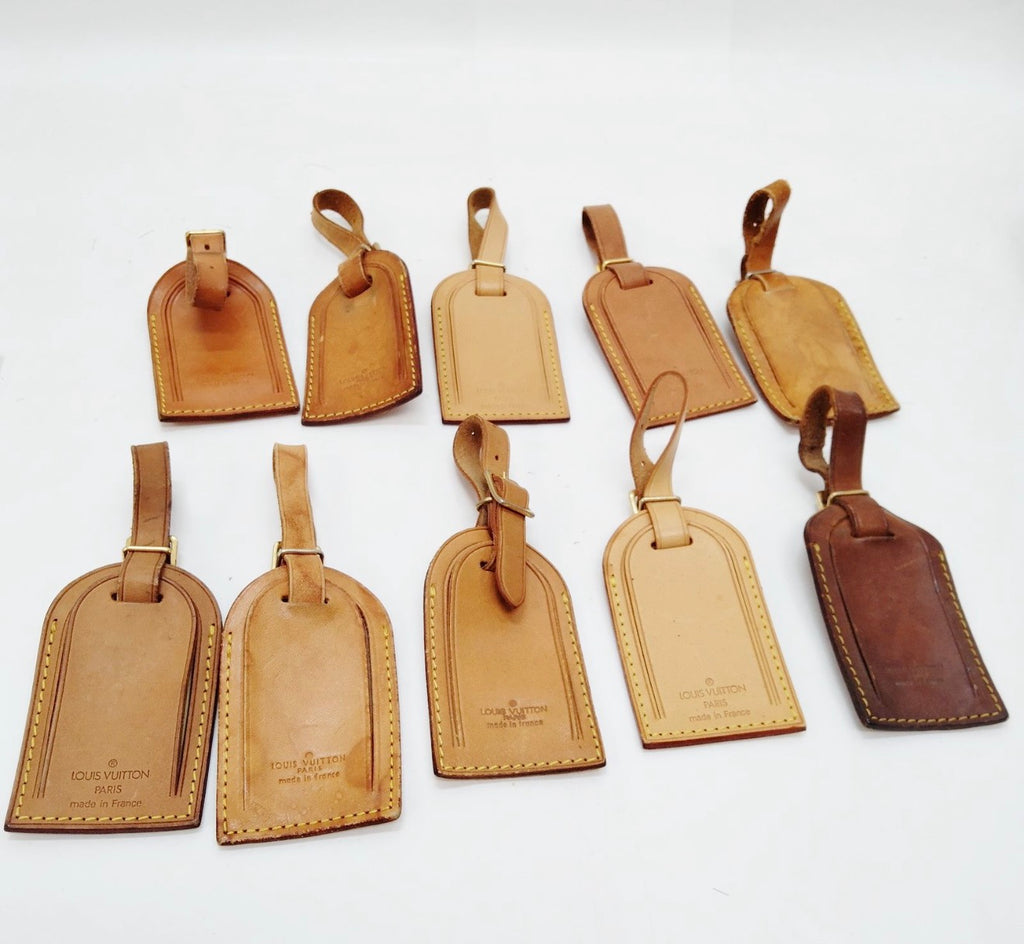 Louis Vuitton Luggage Tag & Poignet Set