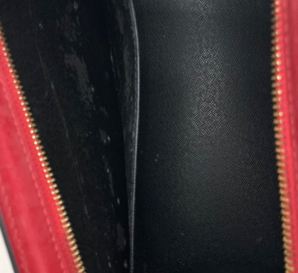 Louis Vuitton Sac Triangle – Red Epi