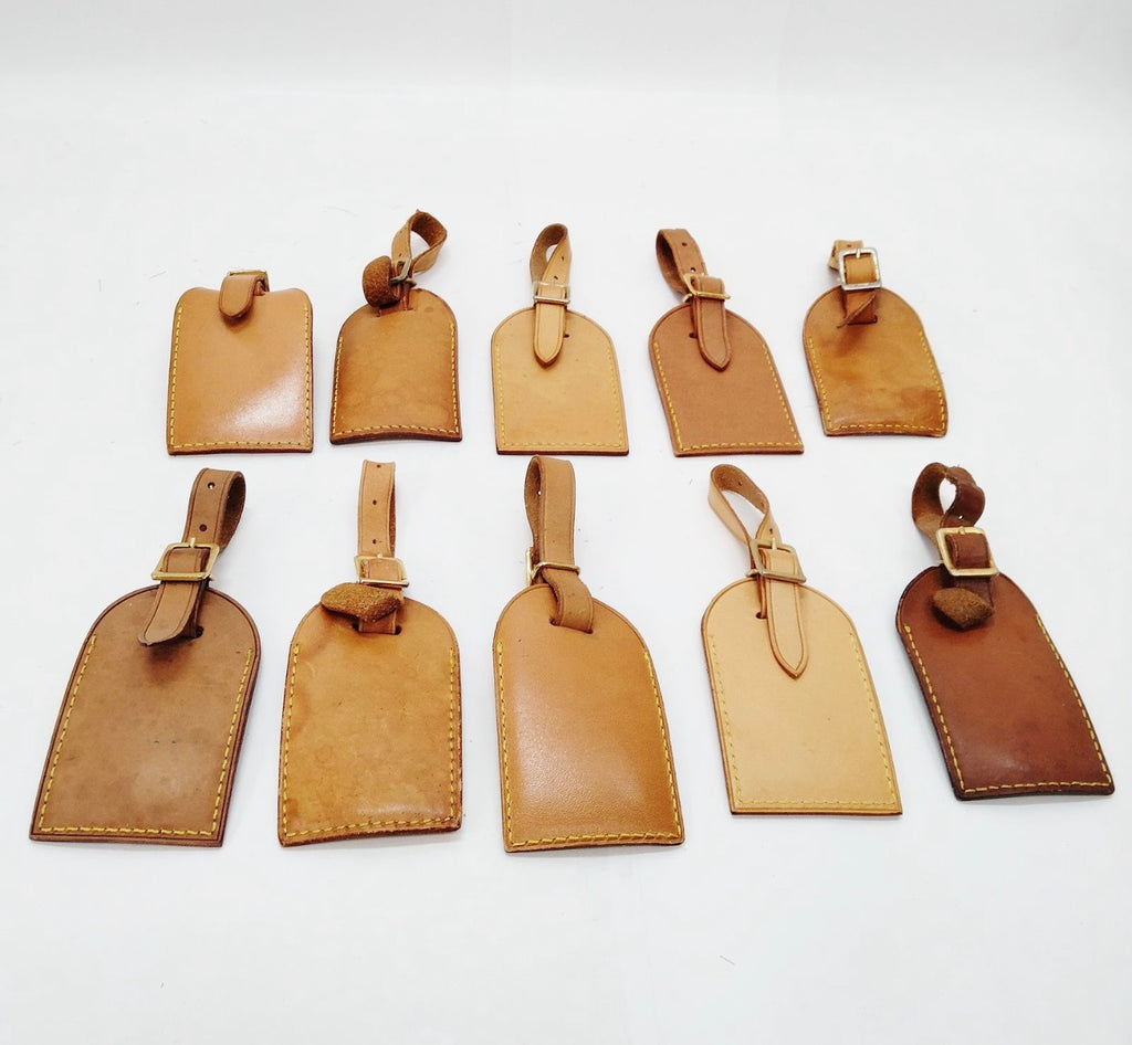 Louis Vuitton Luggage Tag & Poignet Set