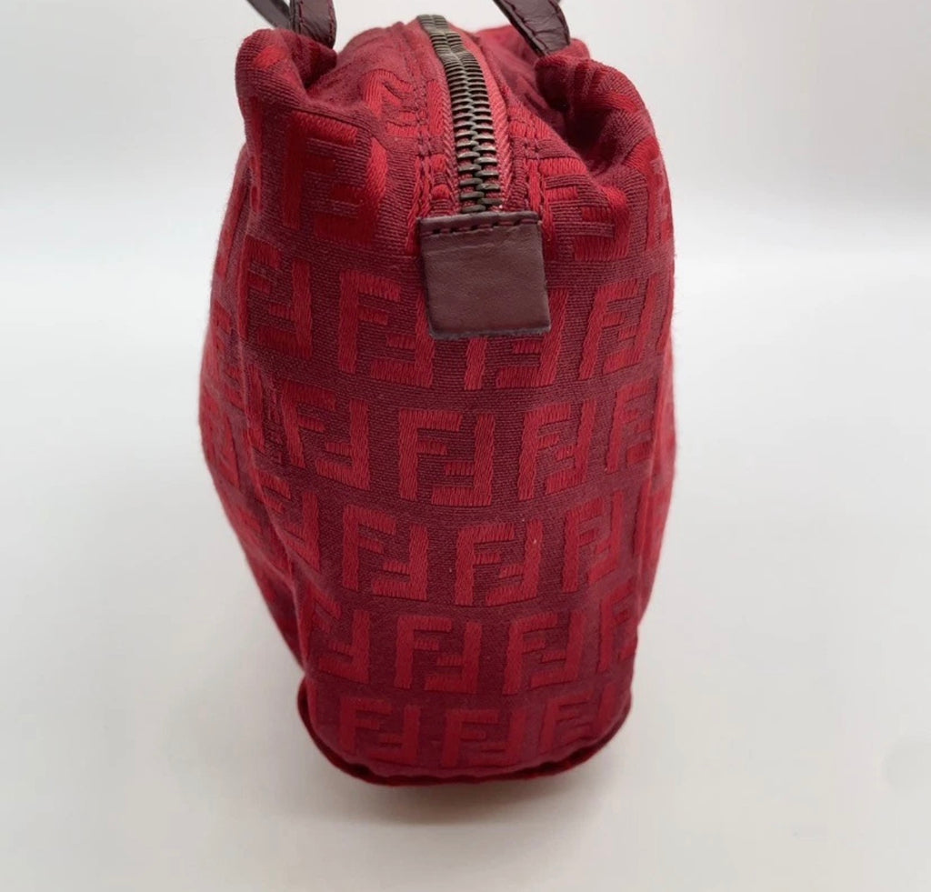 Fendi Zucca Mini Bag – Red