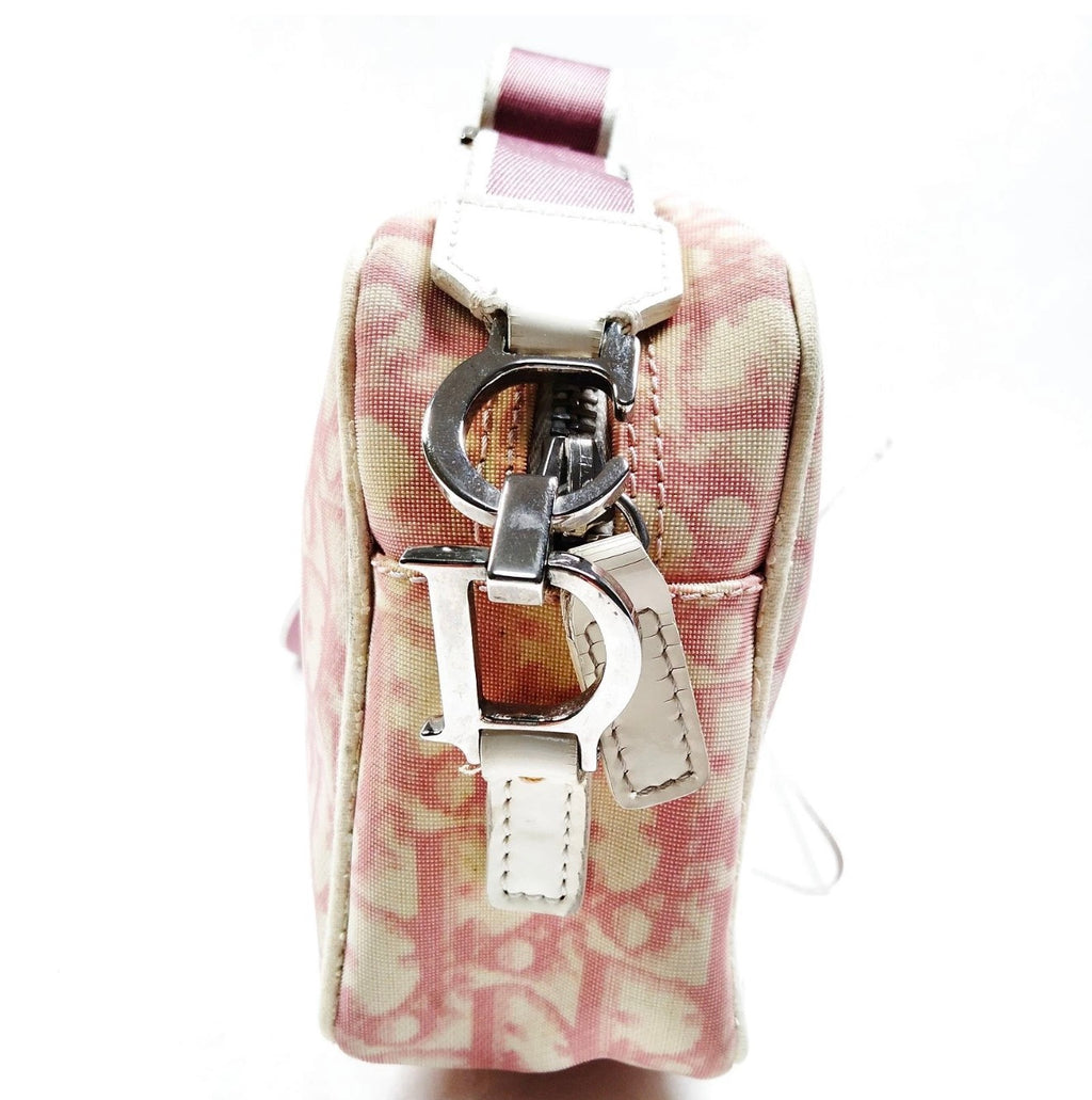 Christian Dior Pink Trotter “1” Shoulder Bag