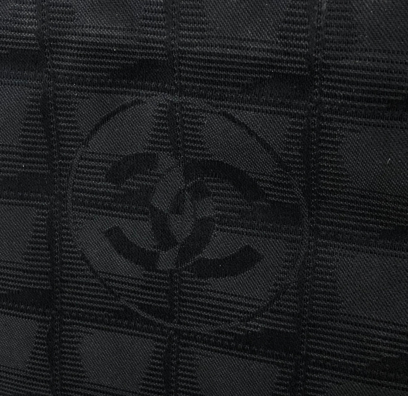Chanel CC Drawstring Mini Bag – Black Jacquard